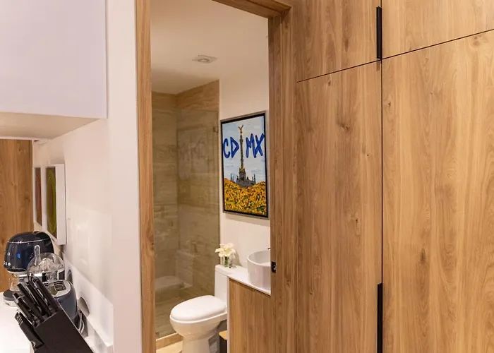 Chic Loft With View Of The Angel From Your Balcony * Cidade do México