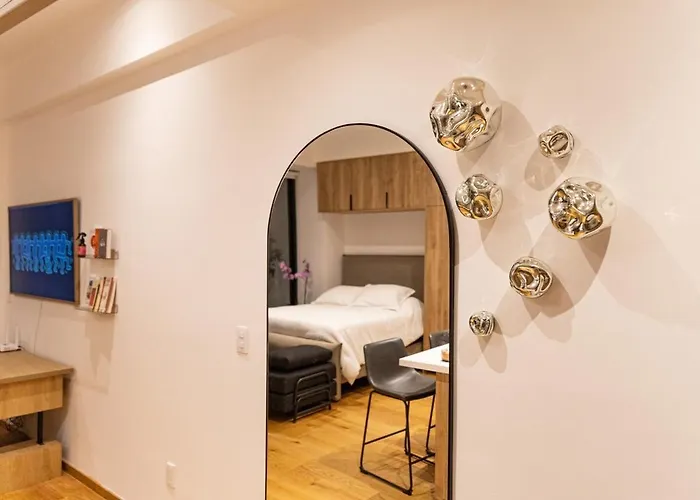 Chic Loft With View Of The Angel From Your Balcony Apartamento *