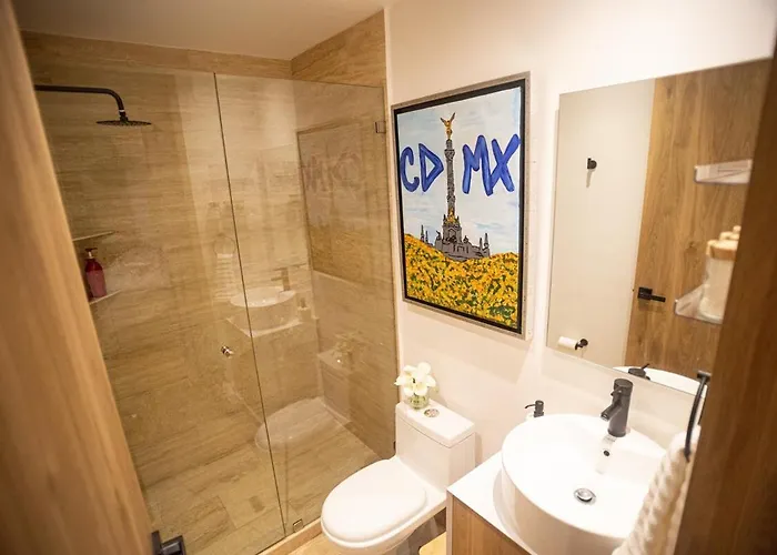 Apartamento Chic Loft With View Of The Angel From Your Balcony Cidade do México
