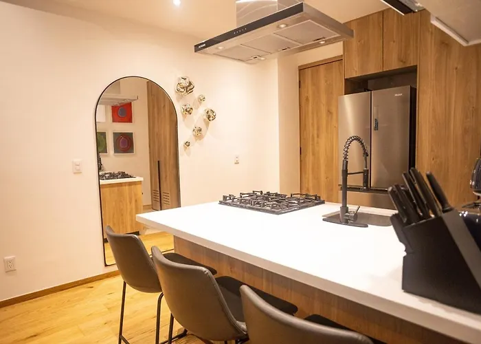 Chic Loft With View Of The Angel From Your Balcony Apartamento *
