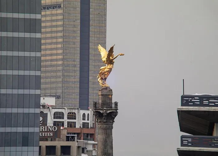 Chic Loft With View Of The Angel From Your Balcony Apartamento *