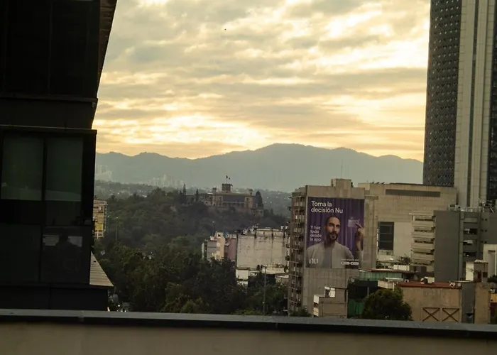 Chic Loft With View Of The Angel From Your Balcony Cidade do México